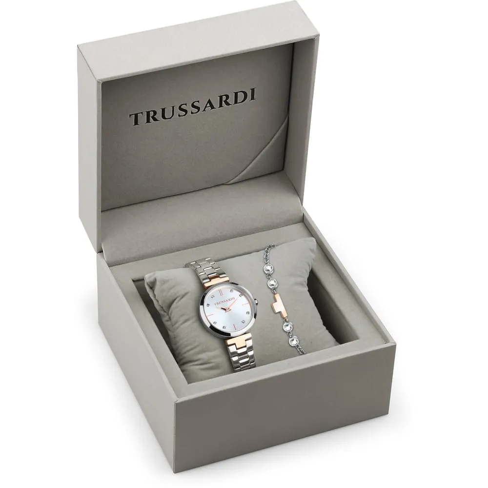 Set Orologio+Bracciale Donna Loud Trussardi